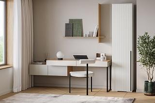 Шкаф распашной Лоренсе - 1 Белый