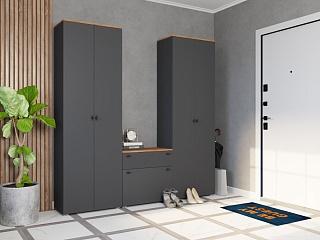 Прихожая Квели - 10 Графит