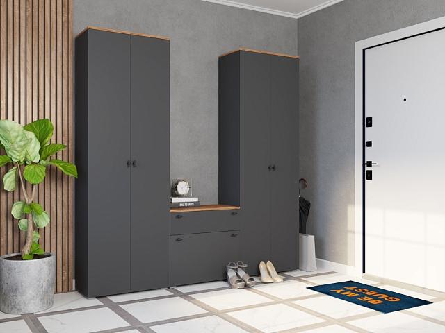 Прихожая Квели - 10 Графит