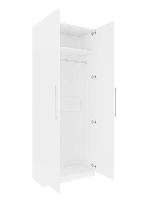 Шкаф распашной Калифорния - 2 Белый