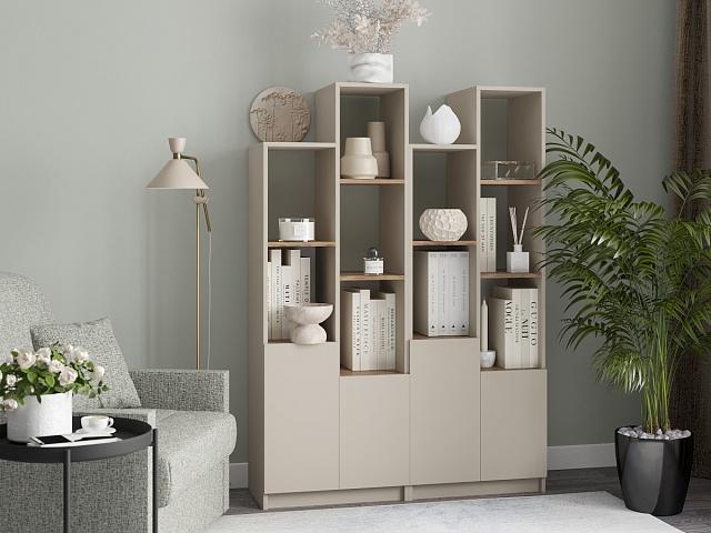 Стеллаж Оренсе - 3 Кашемир