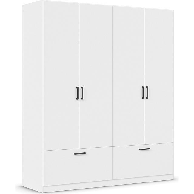 Шкаф распашной Бари - 3 Белый