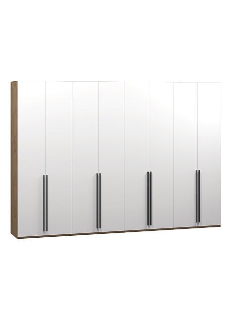 Шкаф распашной Хейсон - 19 Дуб Золотистый / Белый