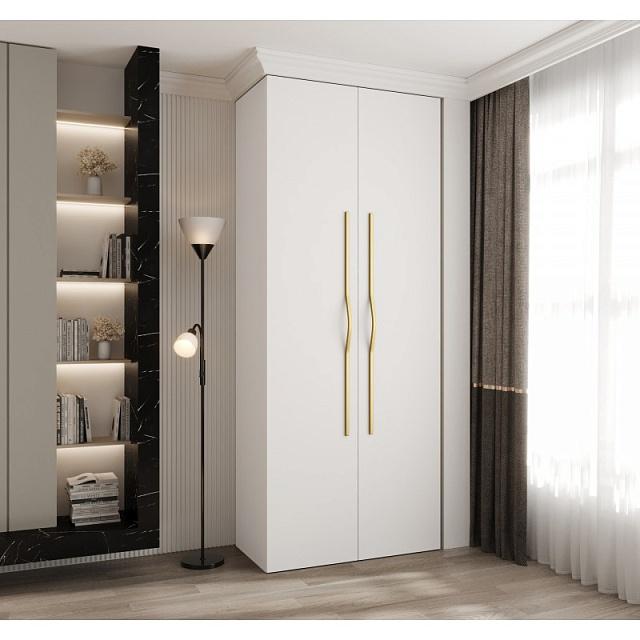 Шкаф распашной Хилтон - 3.2 Белый