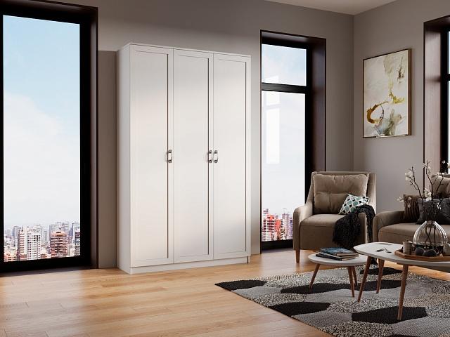 Шкаф распашной Стелла - 22 Белый