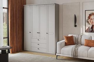 Шкаф распашной София РАХ - 16 МДФ Кашемир