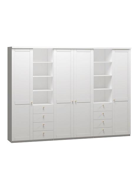 Шкаф распашной София РАХ - 27 МДФ Белый