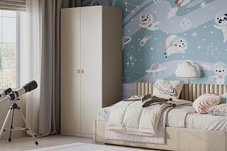 Шкаф распашной Скарабей Mini - 2 Кашемир