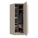 Шкаф угловой Алиса - 1 Кашемир