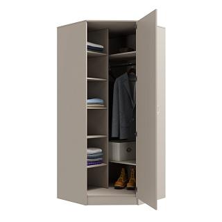 Шкаф угловой Алиса - 1 Кашемир