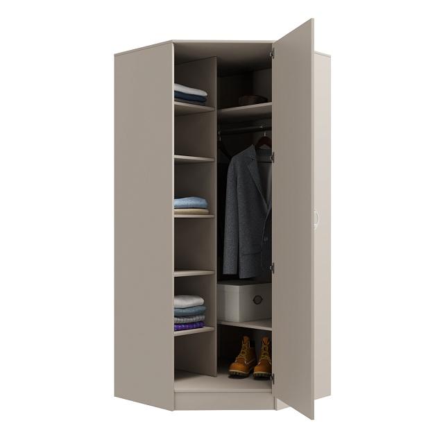 Шкаф угловой Алиса - 1 Кашемир