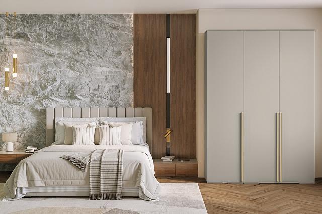 Шкаф распашной Эдинбург - 3 Кашемир