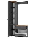 Прихожая Квели - 7 Графит