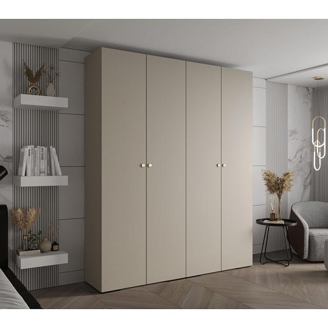 Шкаф распашной Люксор - 4 Кашемир