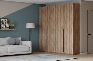 Шкаф распашной Лорена Пакс - 4 Дуб Табачный