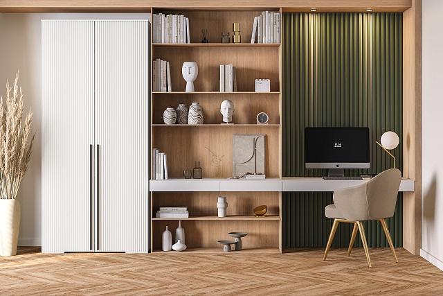 Шкаф распашной Лоренсе - 2 Белый