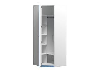 Шкаф угловой Банни МДФ Пастельно-Синий