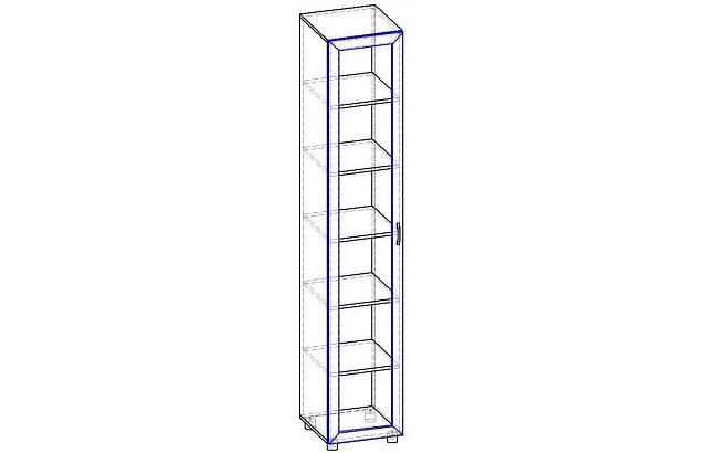 Стеллаж Лидер СТ.031.400-03