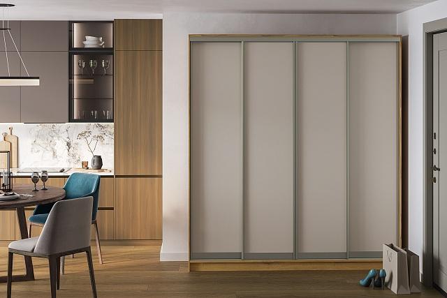 Шкаф-купе Борнео - 4.1К Дуб Золотистый