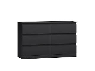 Комод Мальм - 15 Черный