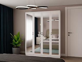 Шкаф распашной Стелла - 2 Белый