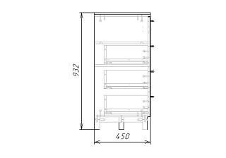Комод Техас - 12 МДФ
