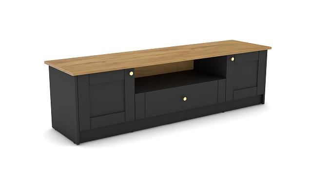 Тумба под ТВ Прато Черный