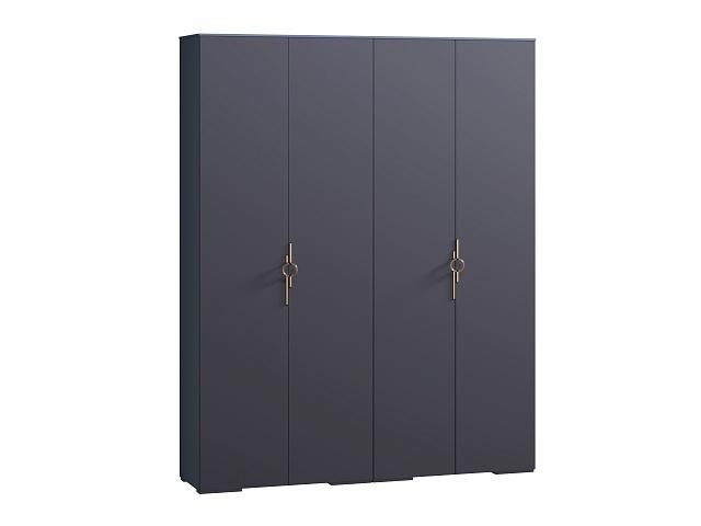 Шкаф распашной Ливан - 4 Деним Супер софт