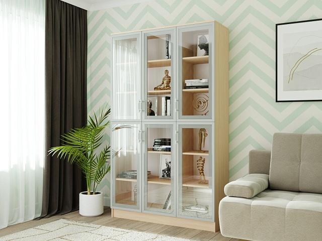 Книжный шкаф Альма - 14 Дуб Молочный