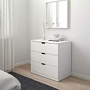 Комод Генри - 2 МДФ Белый