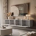 Тумба под ТВ Виго - 1 Ателье Светлое