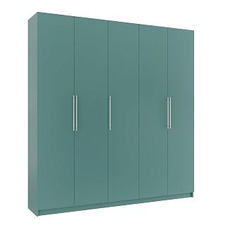 Шкаф распашной Калифорния - 5 Сумеречный Голубой