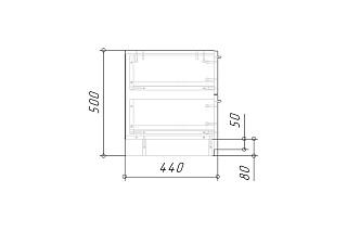 Тумба прикроватная Лорена Пакс - 4 Кашемир