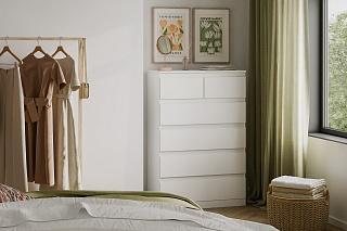 Комод Мальм - 26 Белый