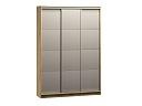 Шкаф-купе Борнео - 3.2К Дуб Золотистый