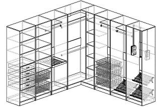 Гардеробная Alexa - 6.2