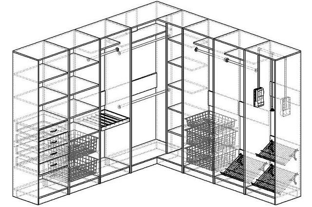 Гардеробная Alexa - 6.2