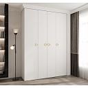 Шкаф распашной Хилтон - 2.4 Белый