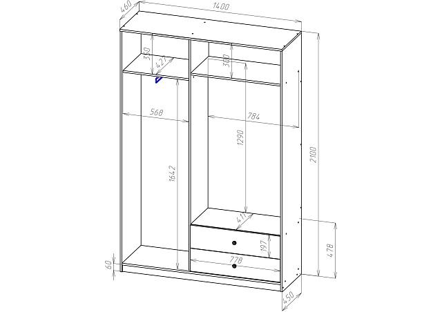 Прихожая Эдельвейс - 2