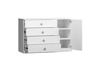 Комод Скарабей Mini - 2 Белый