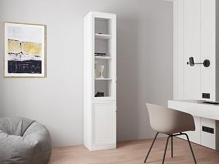 Книжный шкаф Библиограф - 1 №3 Белый