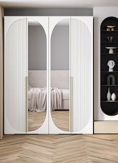 Шкаф распашной Брей - 2.1 Белый