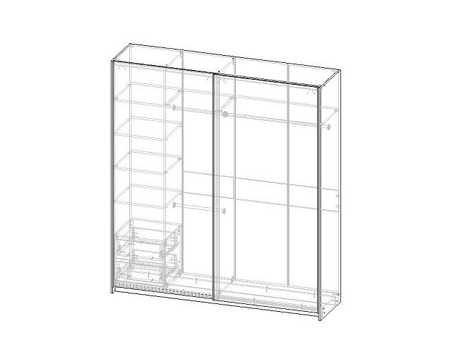 Шкаф-купе Бостон Черный