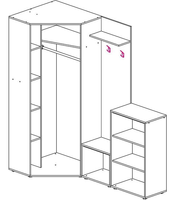 Прихожая Мебелинк 400-14