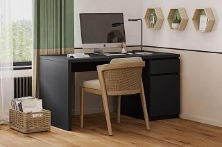 Письменный стол Мальм Черный