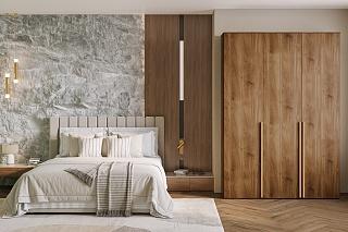 Шкаф распашной Эдинбург - 3 Кастелло коньячный