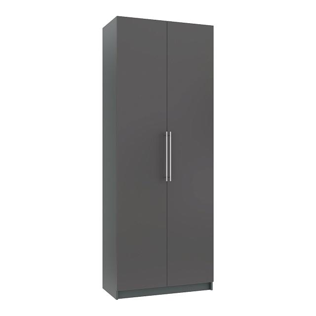 Шкаф распашной Калифорния - 2 Графит