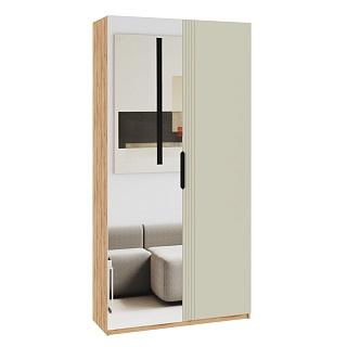 Шкаф распашной Астрис - 3 с зеркалом Сантьяго