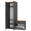 Прихожая Квели - 4 Графит