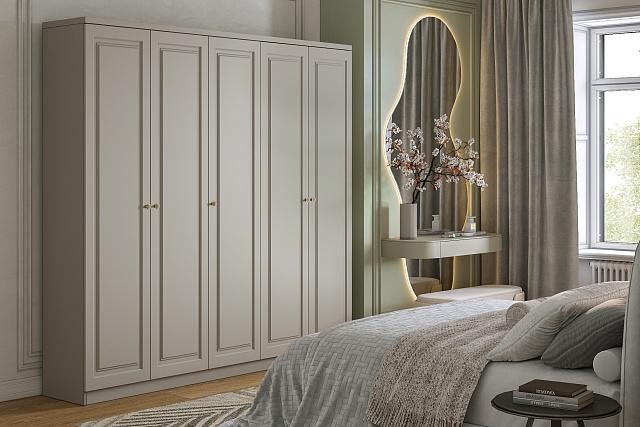 Шкаф распашной Миссури - 5 Кашемир